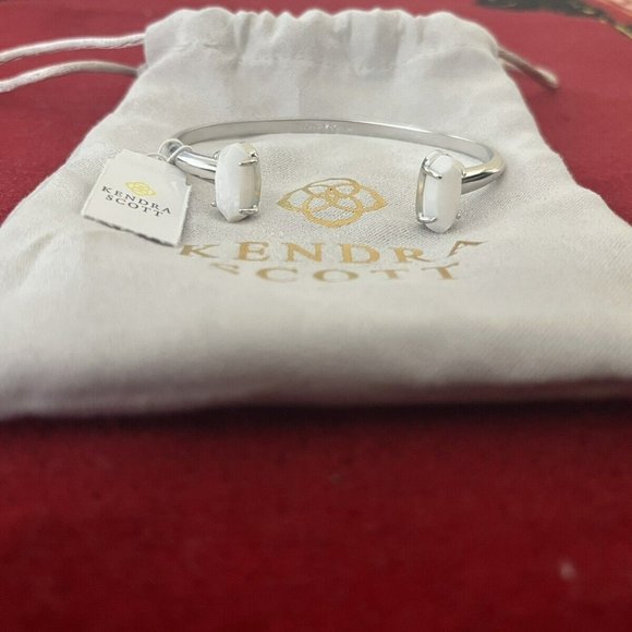 BNWT Kendra Scott Edie Cuff Bracelet & matching Necklace - Picture 3 of 3